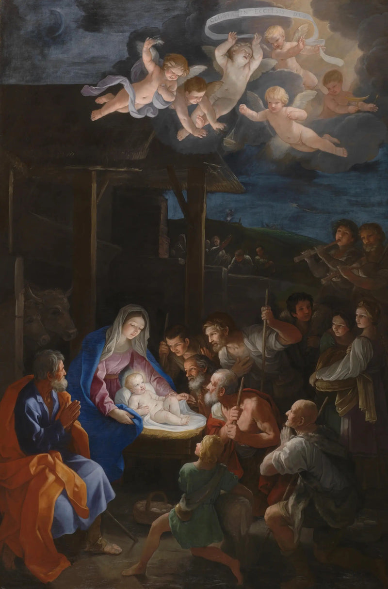 Adoracja pasterzy - Guido Reni