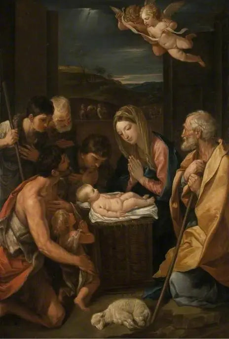 Adoracja pasterzy - Guido Reni