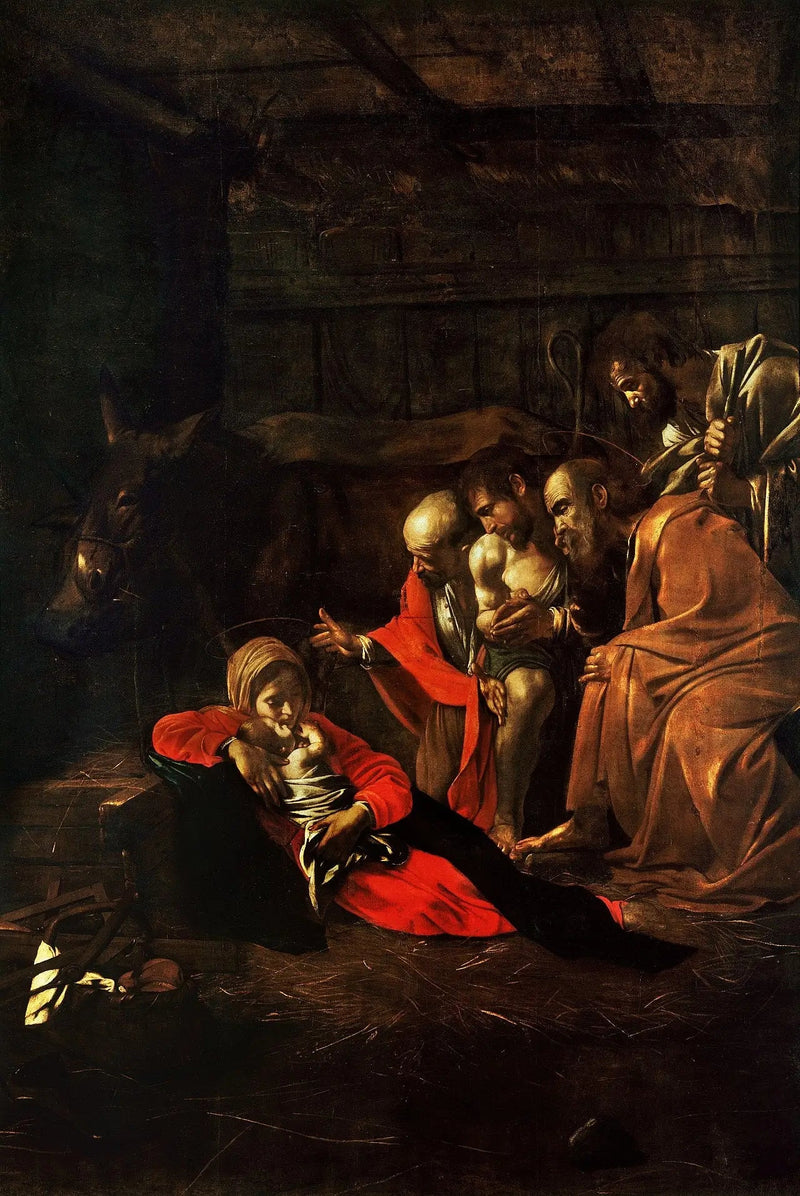 Adoracja pasterzy - Caravaggio