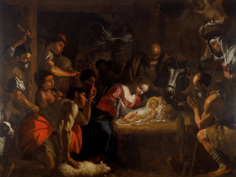 Adoracja pasterzy - Mattia Preti