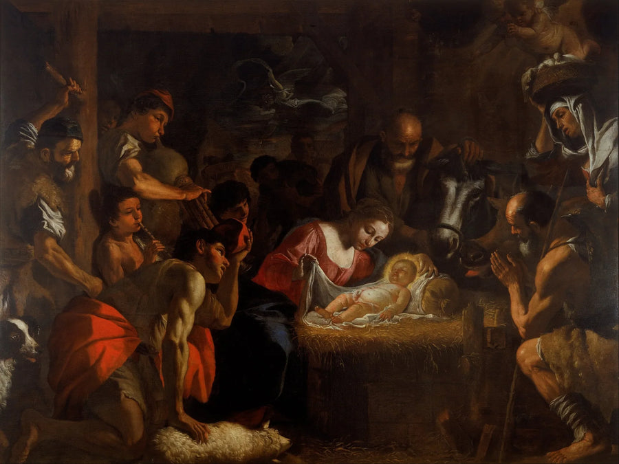 Adoracja pasterzy - Mattia Preti