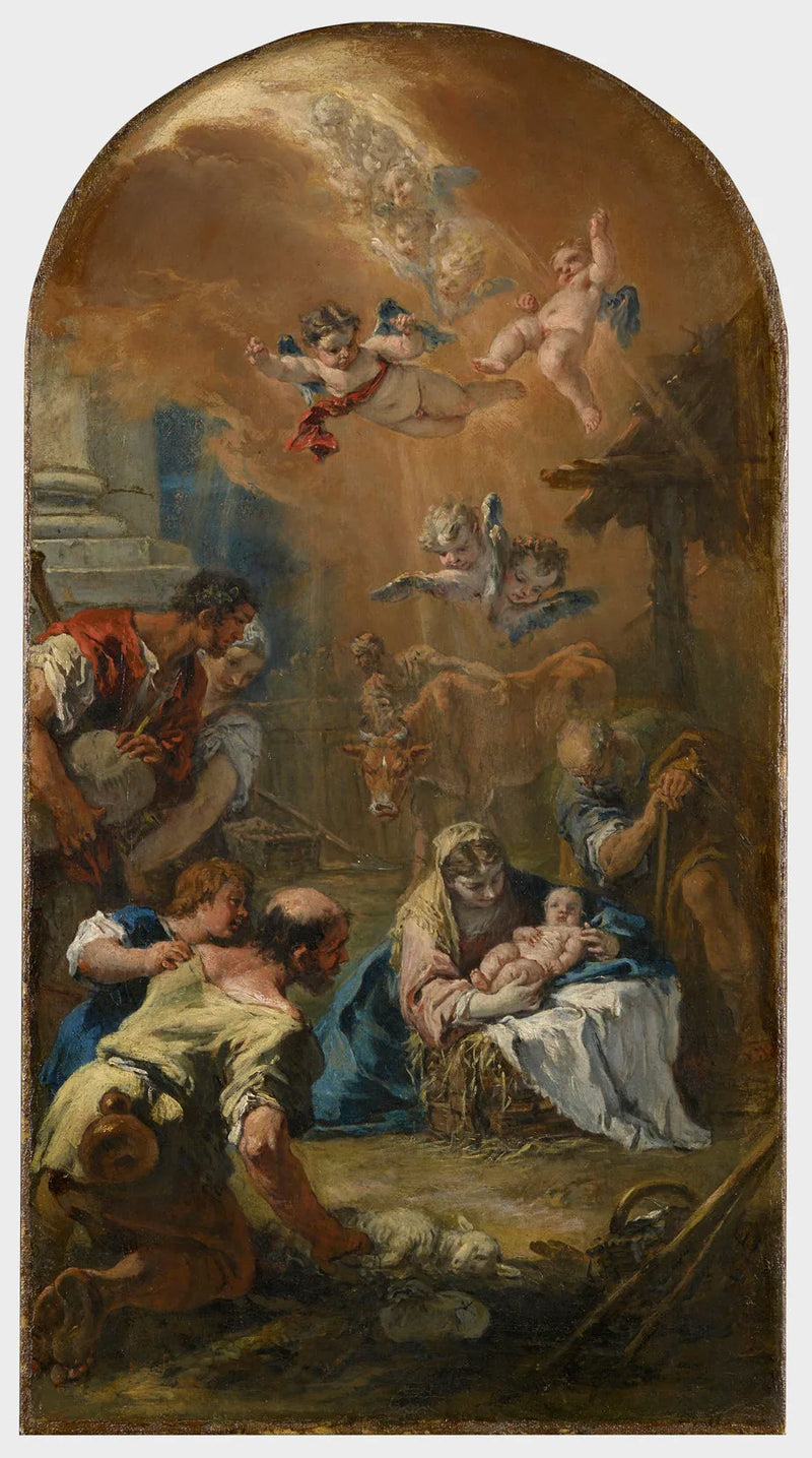 Adoracja pasterzy - Sebastiano Ricci
