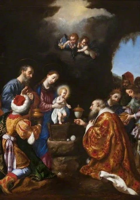 Uczczenie Trzech Króli - Carlo Dolci