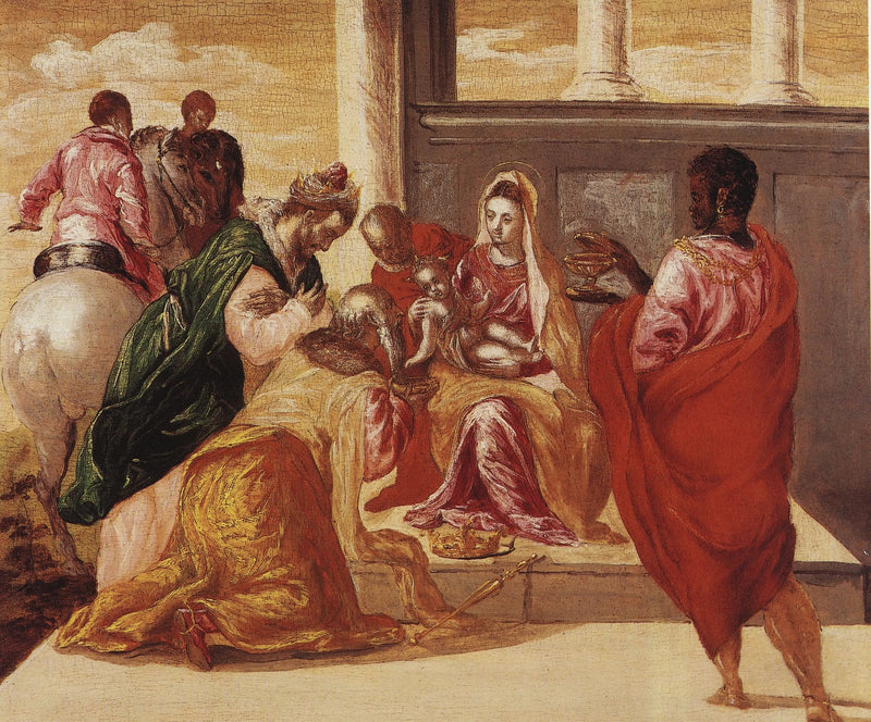 Pokłon Trzech Króli - El Greco