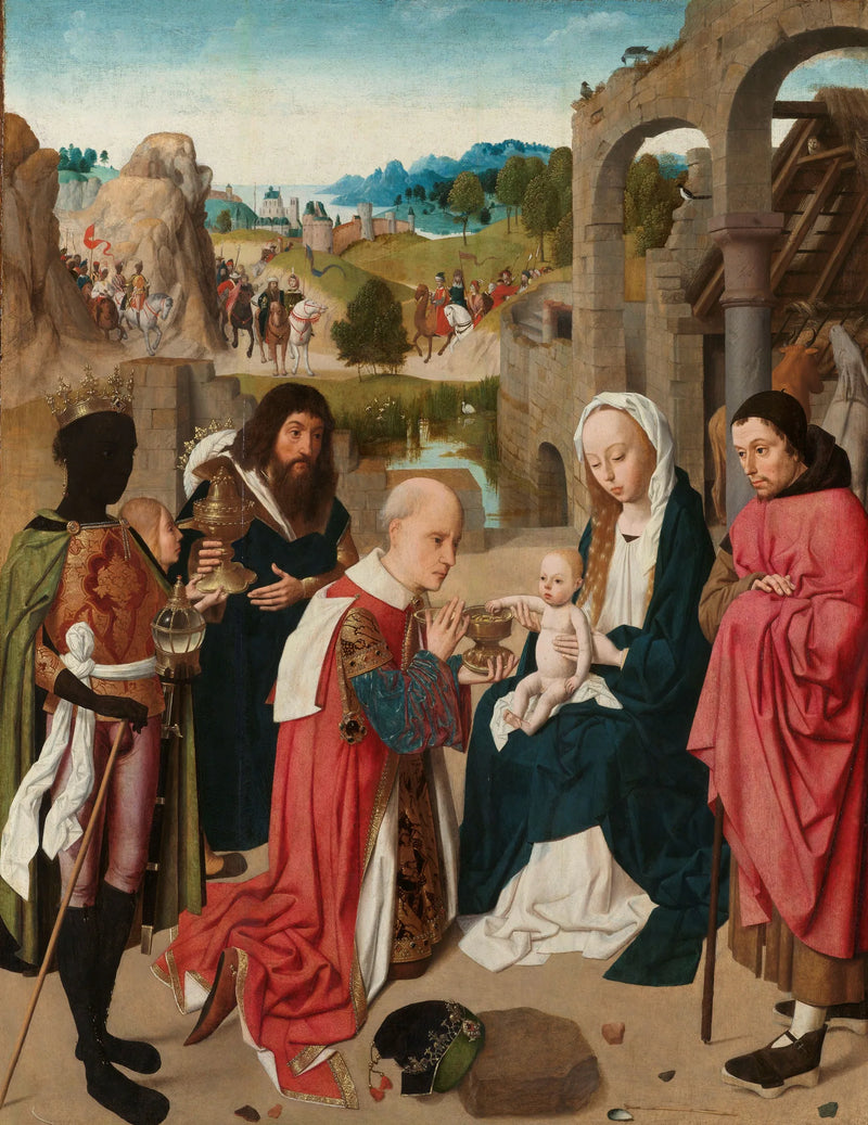 Uczczenie Trzech Króli - Geertgen tot Sint Jans