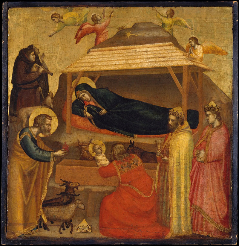 Uczczenie Trzech Króli - Giotto