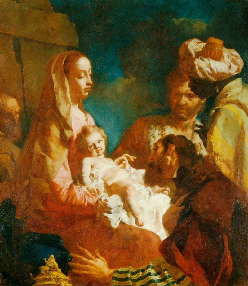 Uczczenie Trzech Króli - Giovanni Battista Piazzetta
