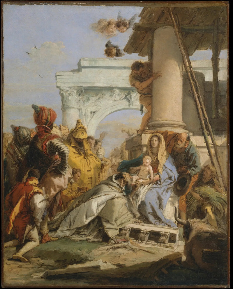 Uczczenie Trzech Króli - Giovanni Battista Tiepolo
