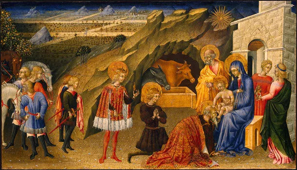 Uczczenie Trzech Króli - Giovanni di Paolo