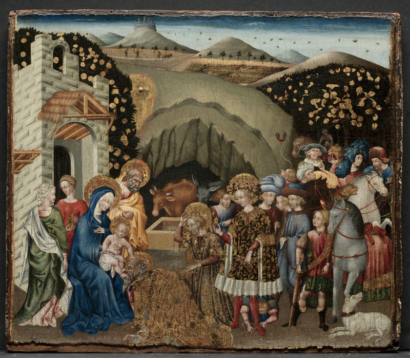 Uczczenie Trzech Króli - Giovanni di Paolo