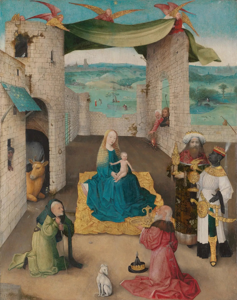Adoracja Mędrców - Hieronymus Bosch