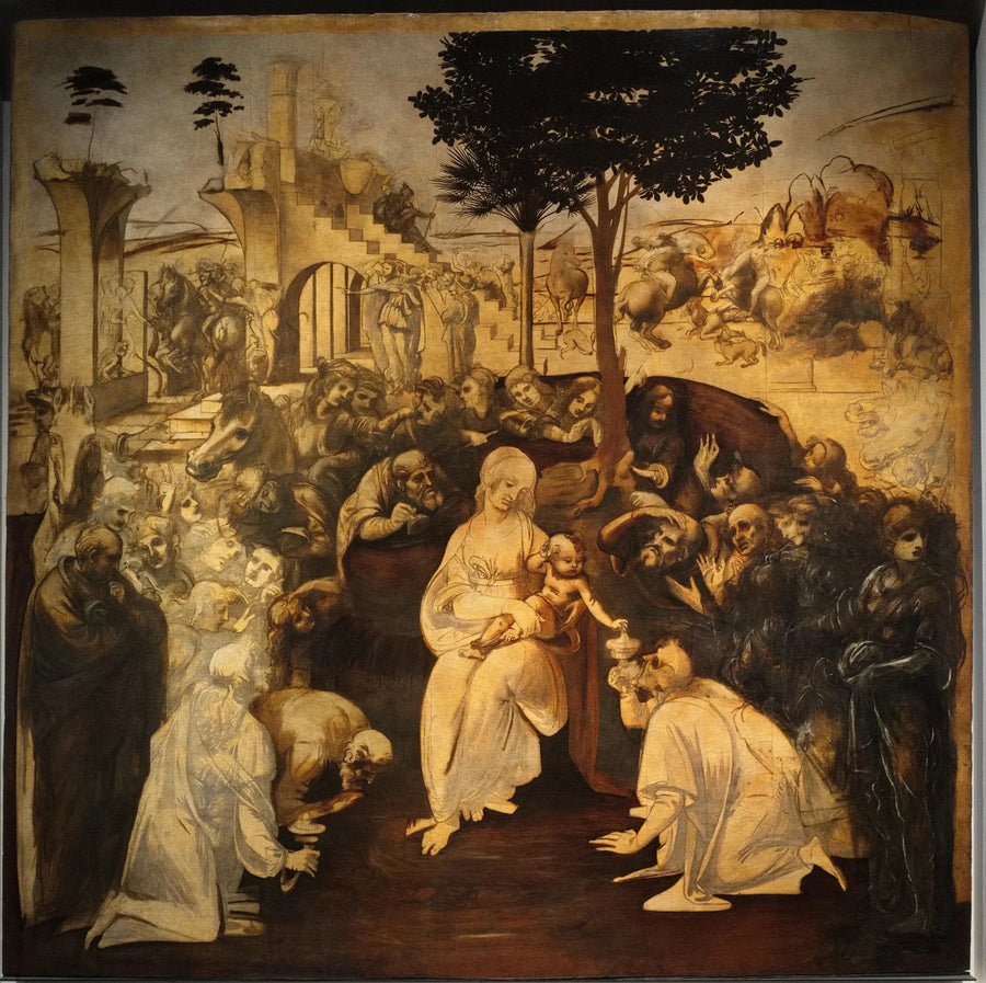 Adoracja magów - Leonardo da Vinci