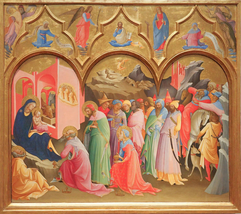 Uczczenie Trzech Króli - Lorenzo Monaco