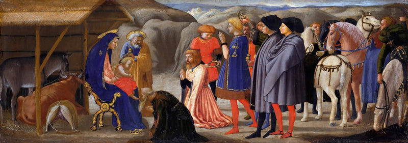 Uczczenie Trzech Króli - Masaccio