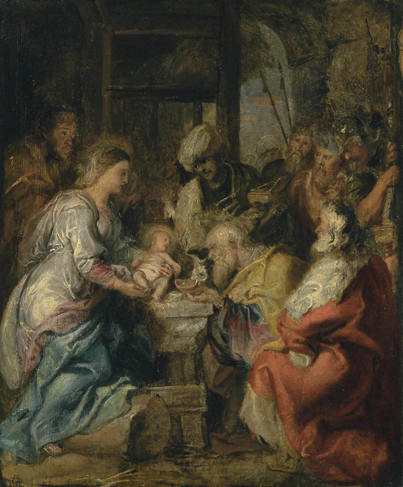 Uczczenie Trzech Króli - Peter Paul Rubens