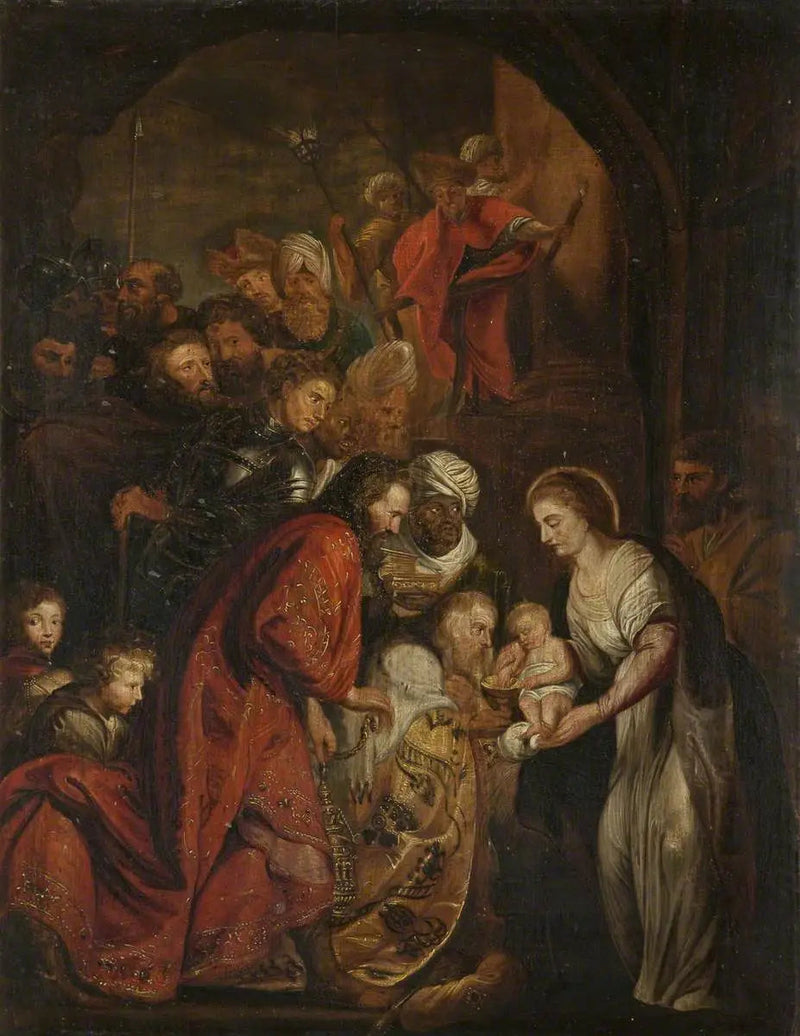 Uczczenie Trzech Króli - Peter Paul Rubens