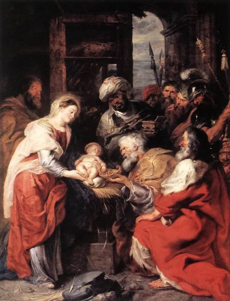 Uczczenie Trzech Króli - Peter Paul Rubens