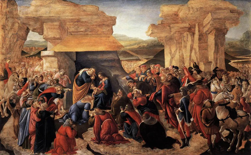 Adoracja magów - Sandro Botticelli