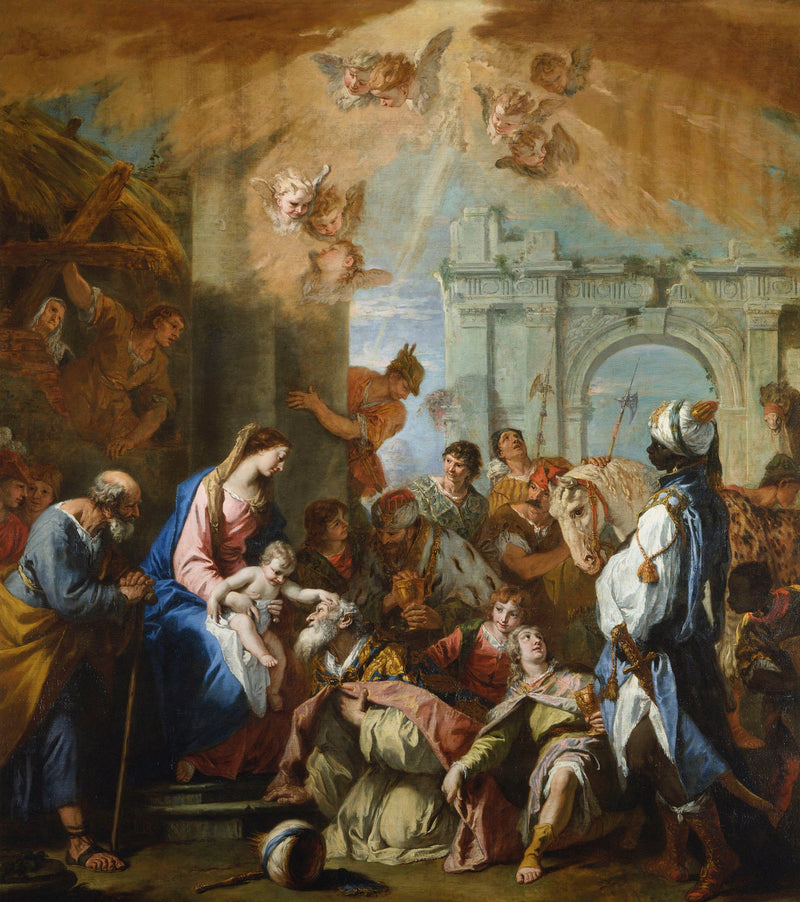 Adoracja Trzech Króli - Sebastiano Ricci