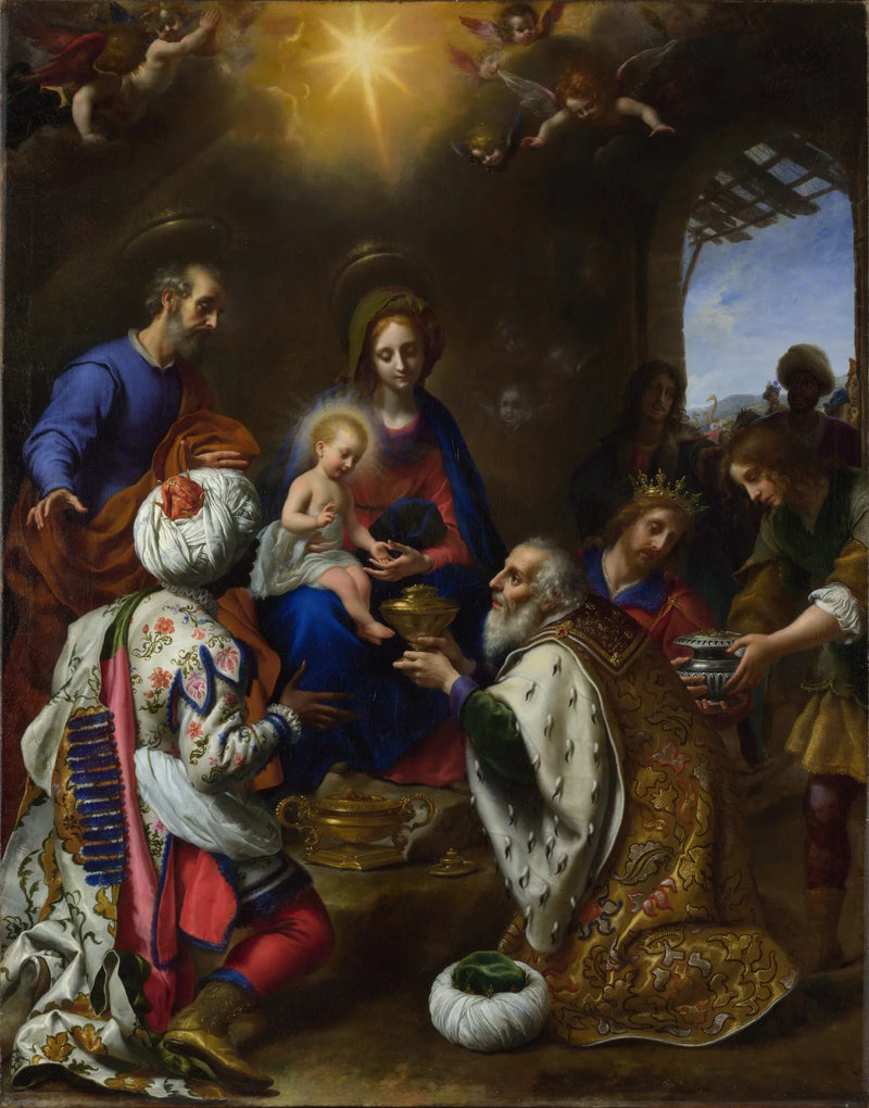 Adoracja Trzech Króli - Carlo Dolci
