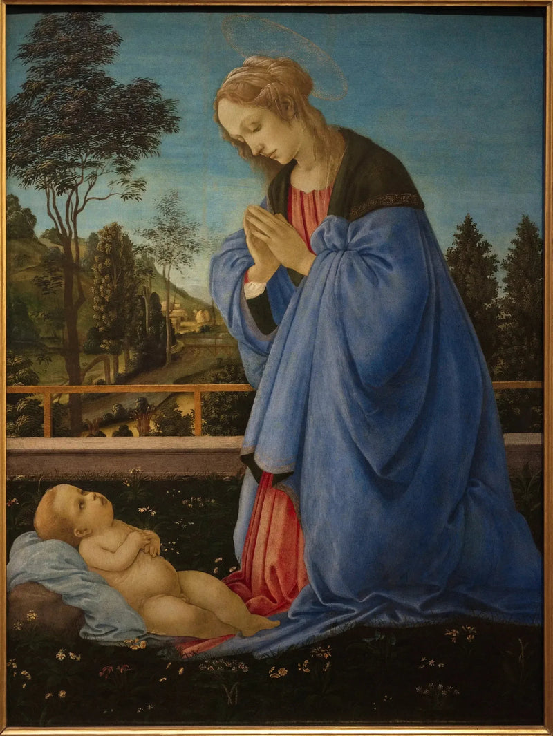 Uwielbienie Chrystusa - Filippino Lippi