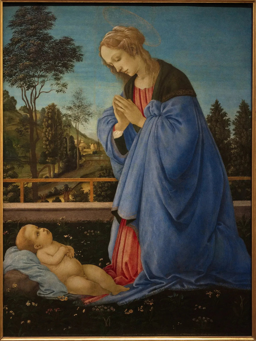 Uwielbienie Chrystusa - Filippino Lippi