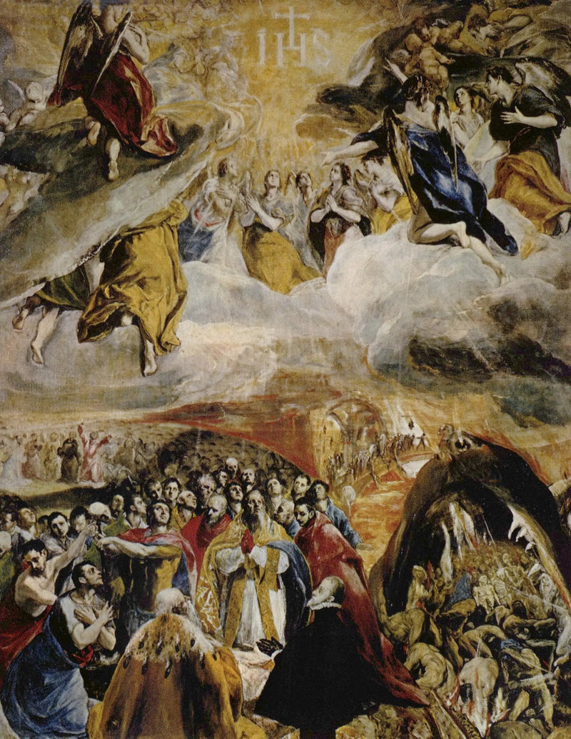 Cześć oddania imienia Jezusa - El Greco