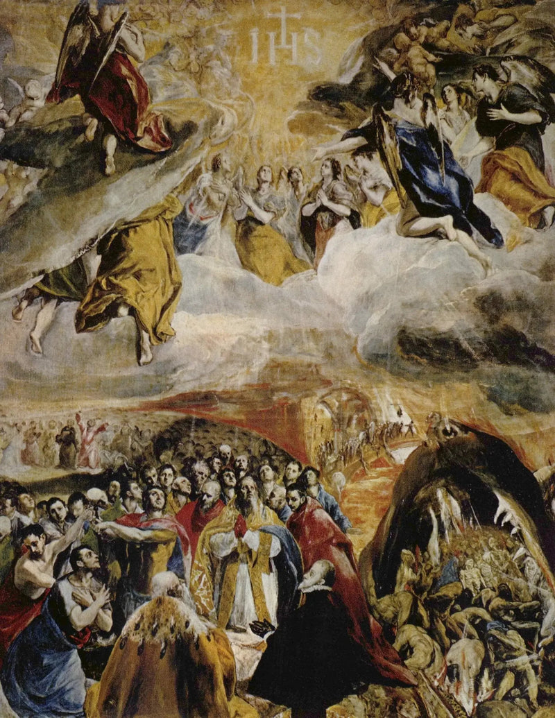Cześć oddania imienia Jezusa - El Greco