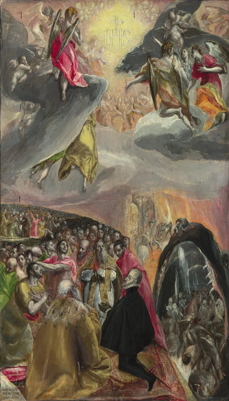 Uwielbienie imienia Jezusa - El Greco
