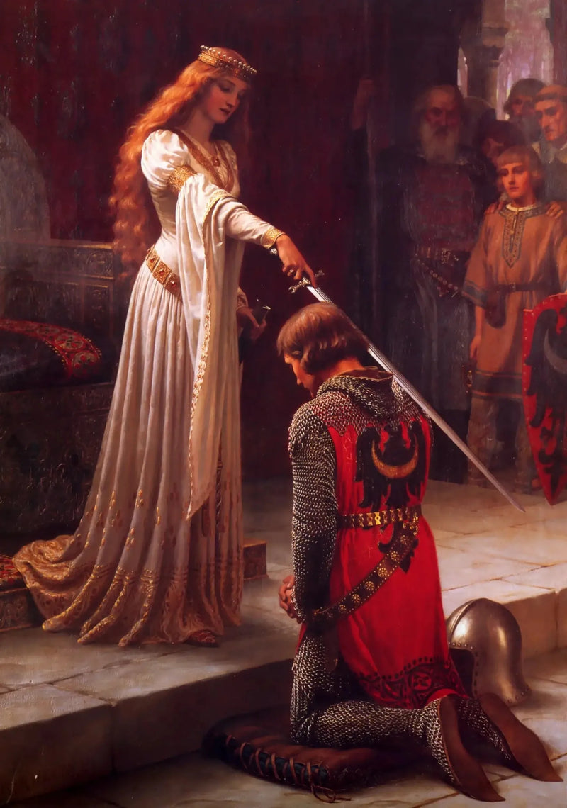 Pasowanie - Edmund Blair Leighton