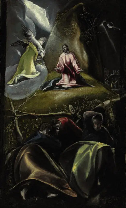 Cierpienie w ogrodzie oliwnym - El Greco