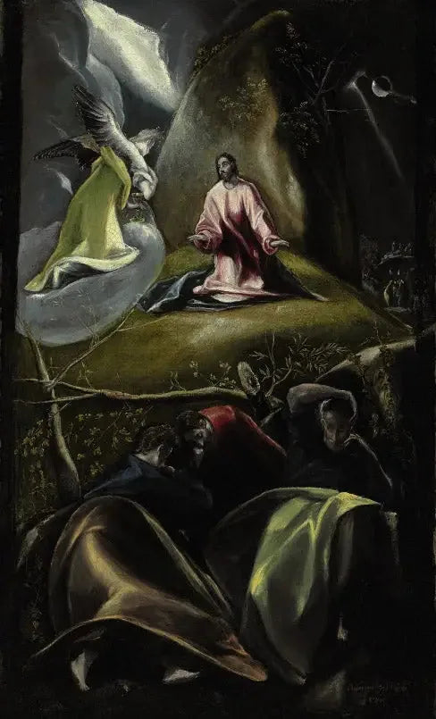 Cierpienie w ogrodzie oliwnym - El Greco
