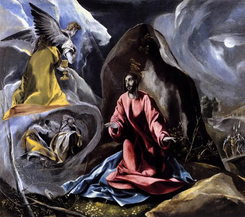 Cierpienie w ogrodzie oliwnym - El Greco