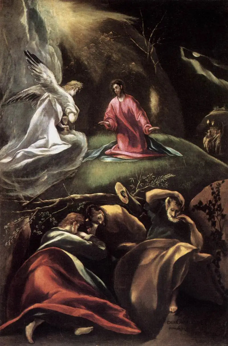 Udręka w ogrodzie oliwnym - El Greco