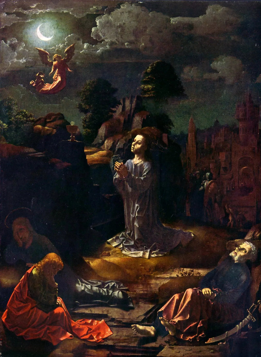 Agonia w ogrodzie oliwnym - Jan Gossaert