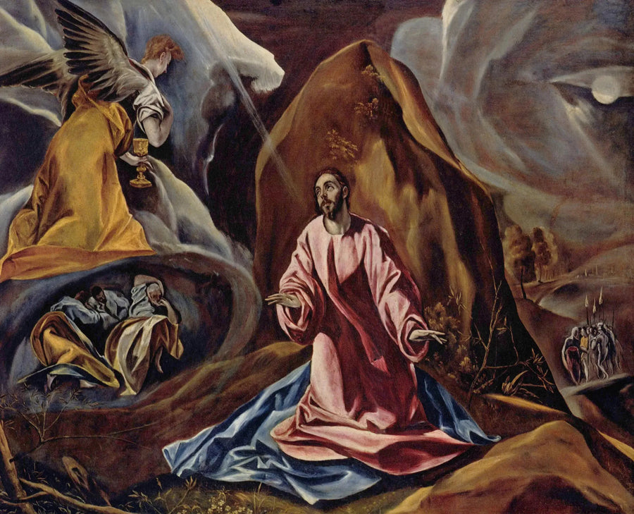 Udręka w ogrodzie - El Greco