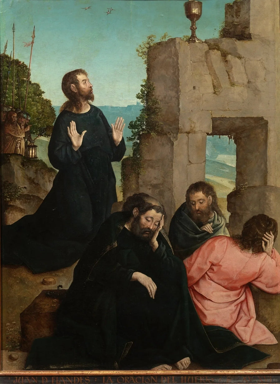 Agonia w ogrodzie - Juan de Flandes