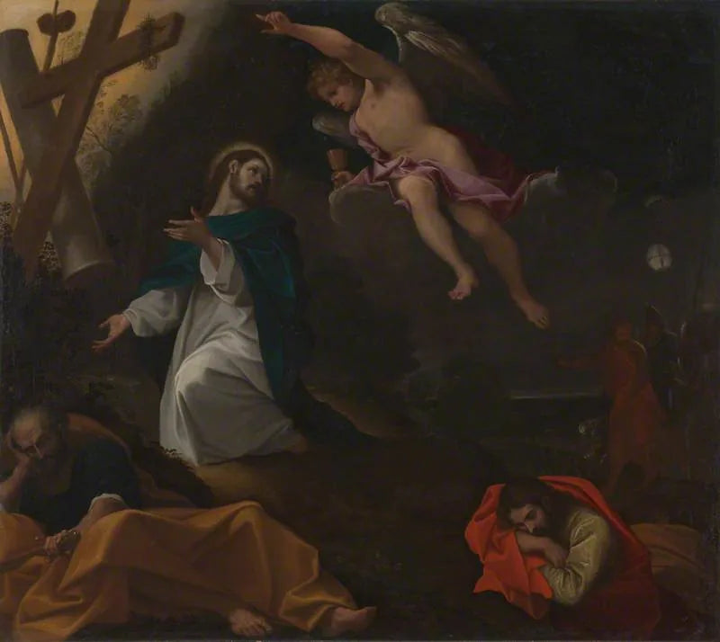 Agonia w ogrodzie - Ludovico Carracci