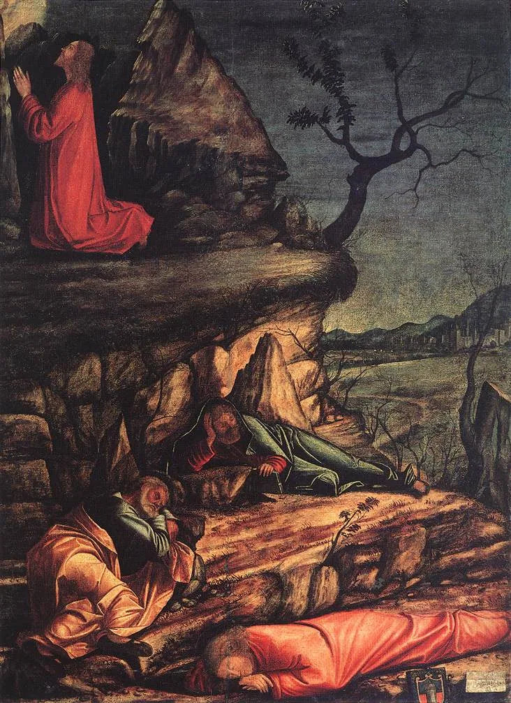 Agonia w ogrodzie - Vittore Carpaccio