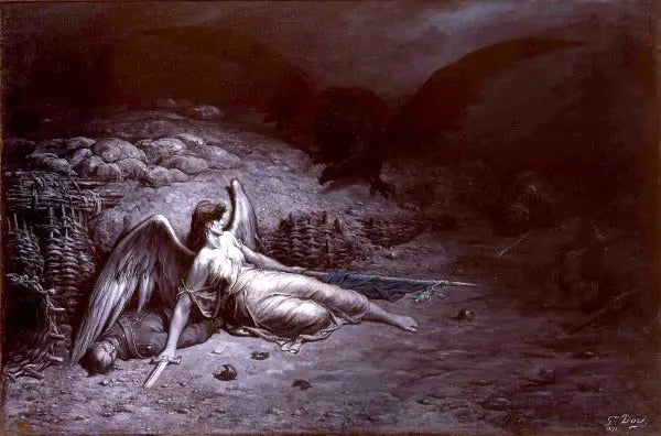 Czarny orzeł pruski - Gustave Doré