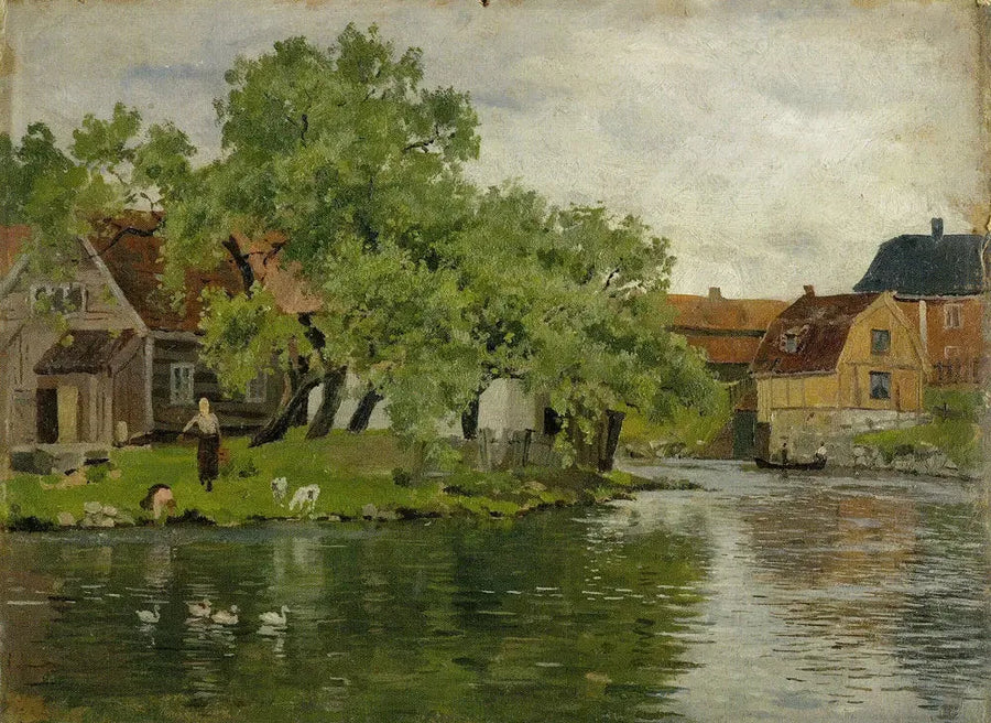 Akerselva - Edvard Munch