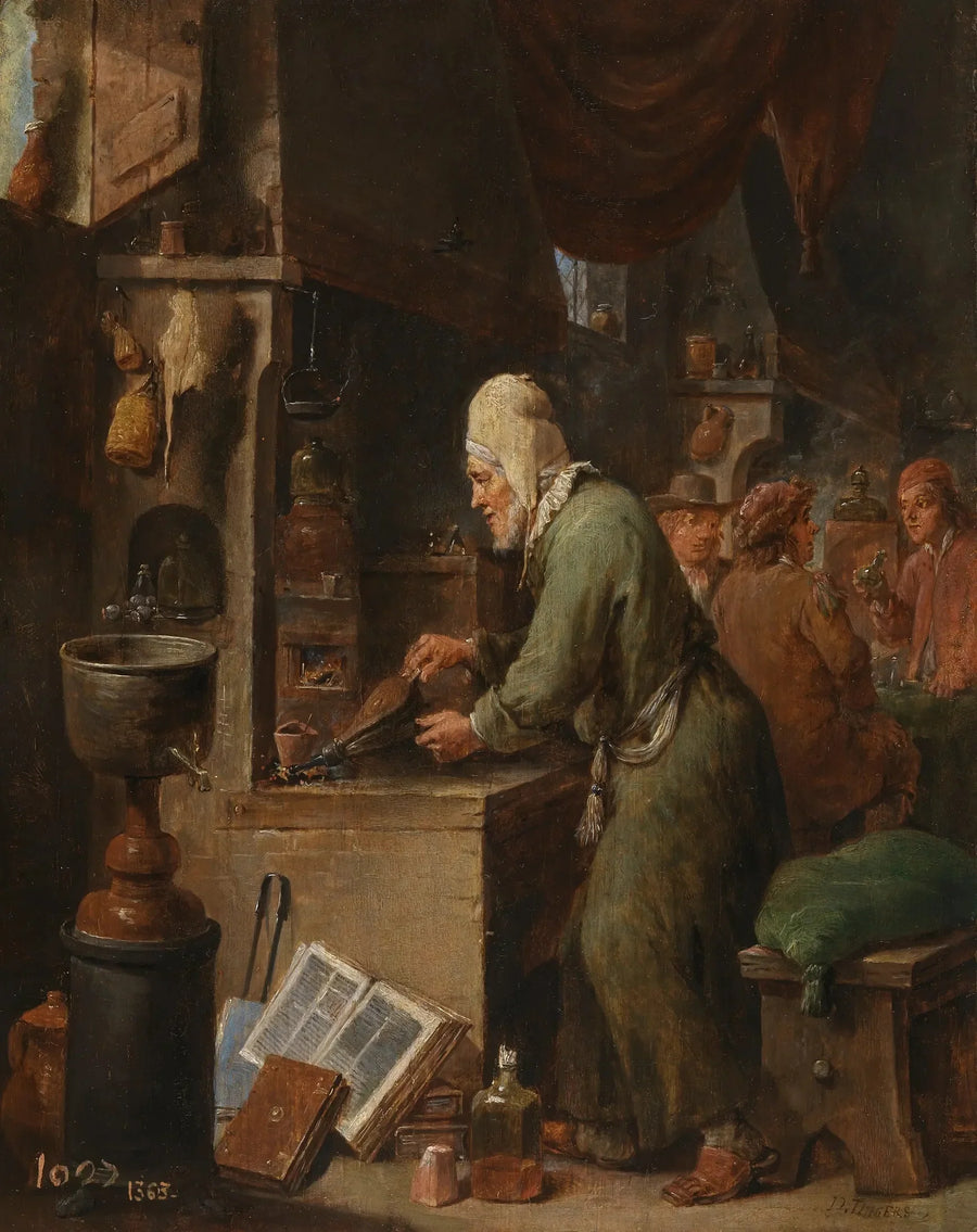 Alchemik - David Teniers Młodszy