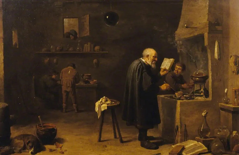 Alchemik - David Teniers Młodszy