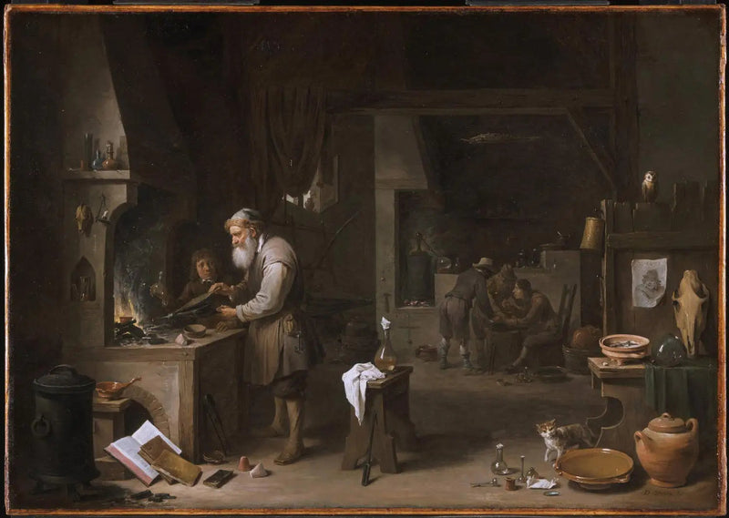 Alchemik - David Teniers Młodszy