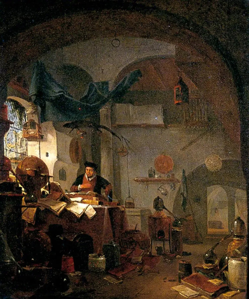 Alchemik - David Teniers Młodszy