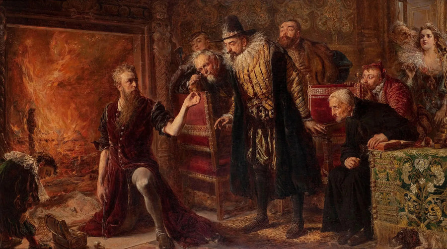 Alchemik Sendivogius - Jan Matejko