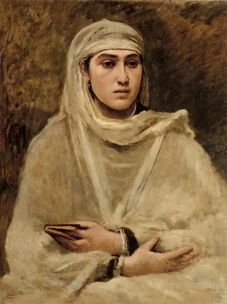 Algierka - Jean-Baptiste Camille Corot