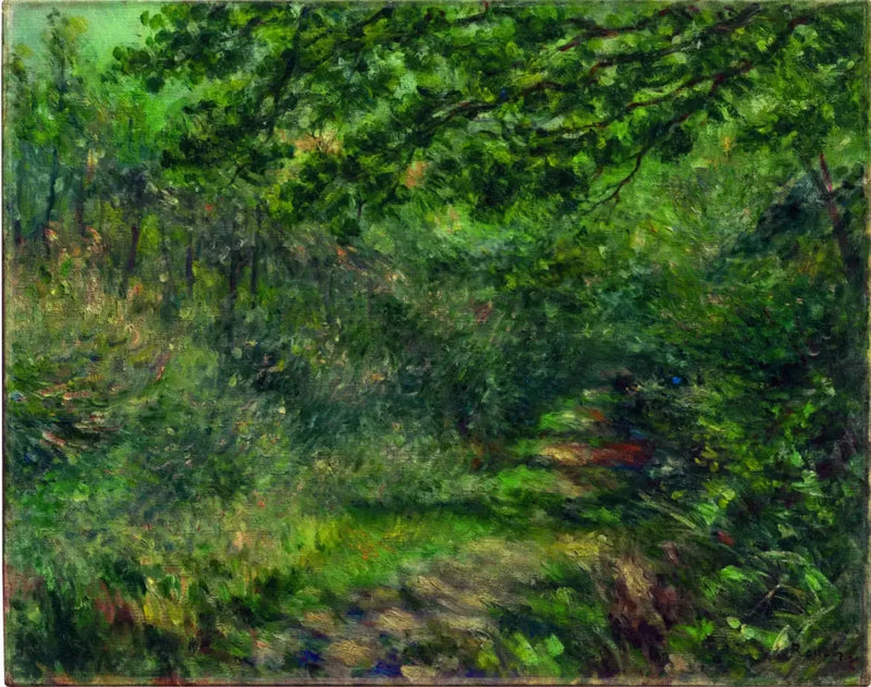 Aleja w lesie - Pierre-Auguste Renoir