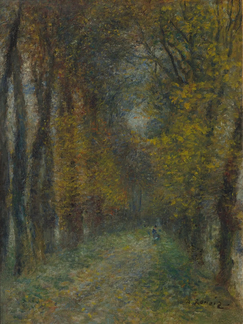 Aleja pokryta - Pierre-Auguste Renoir