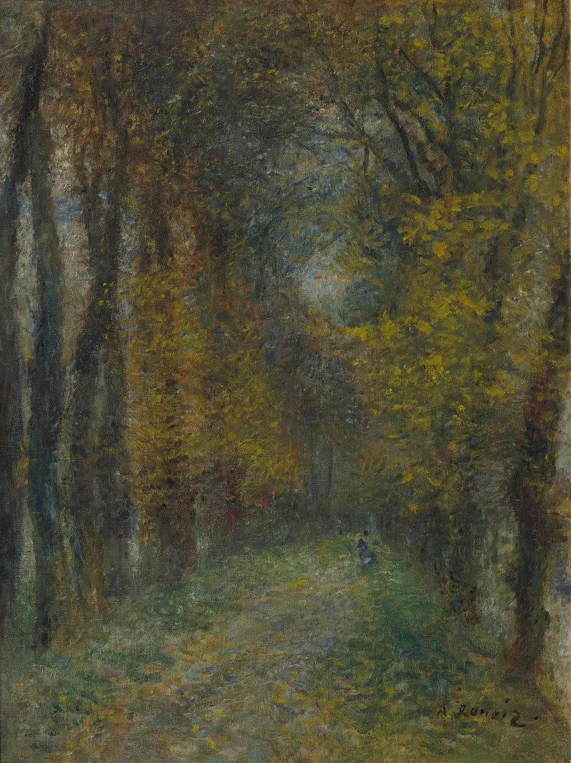 Aleja pokryta - Pierre-Auguste Renoir
